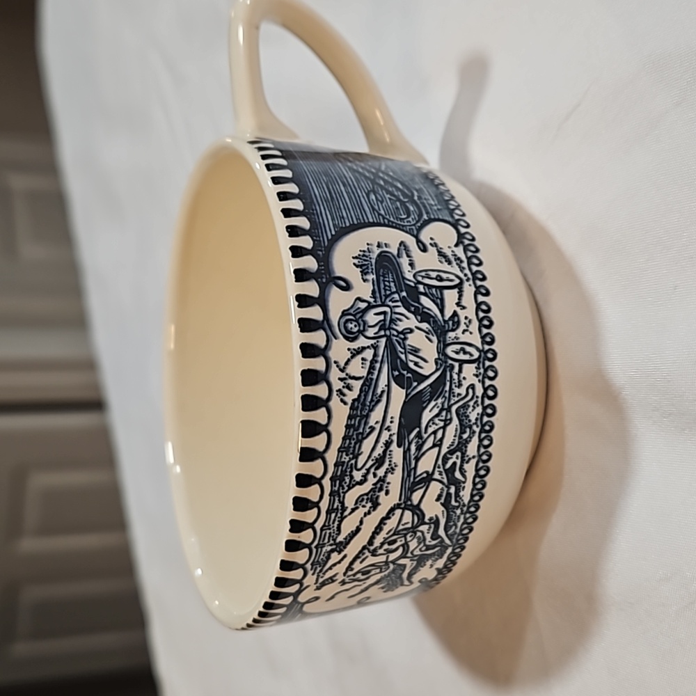 2 VTG Currier and Ives Tea Cups and Saucers - Picture 7 of 13